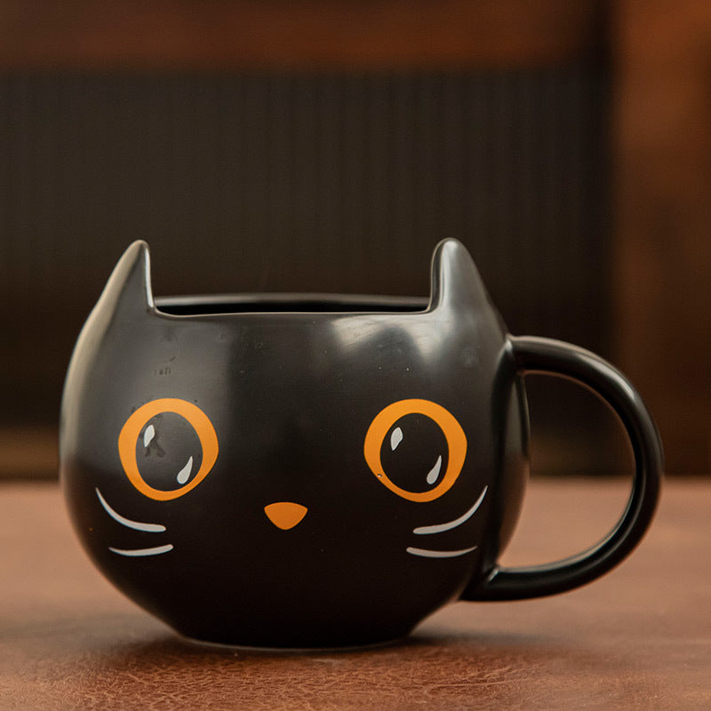 Hat Covered Cat Mug