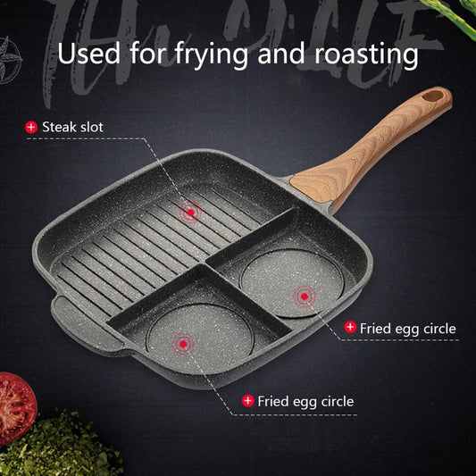 Multi-Function Maifanshi Non-Stick Pan, Ideal for Fried Steak, Omelettes, and More on Induction Cookers - Luxitt