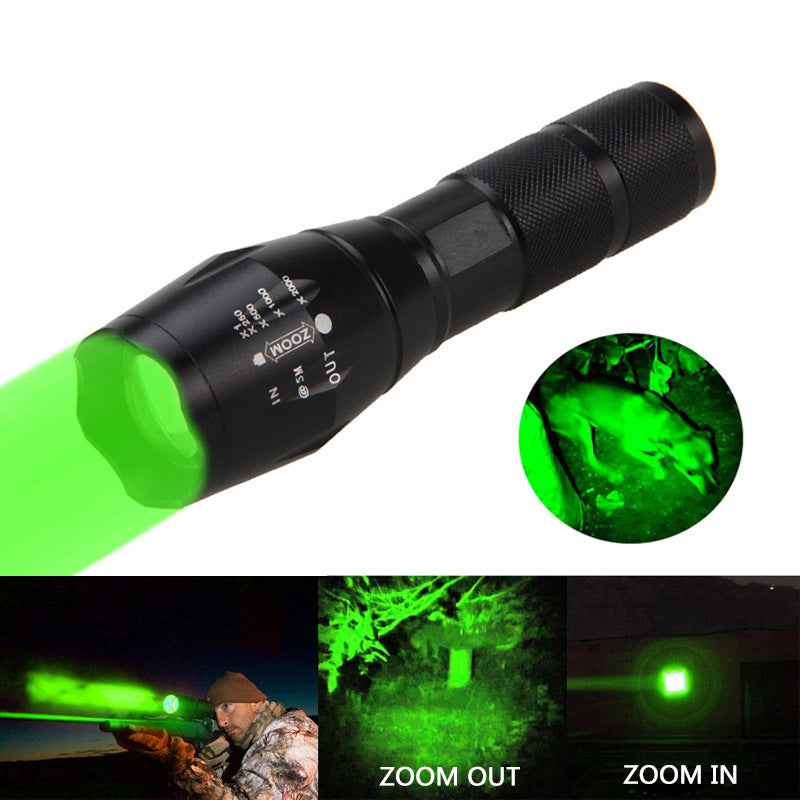 Zoomable Portable LED Flashlight