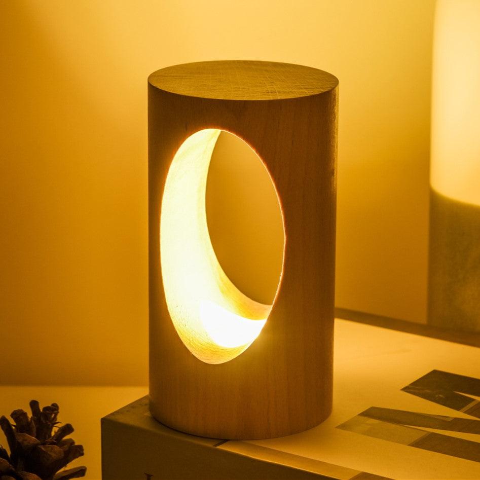 LED Reading Lamp Crafted from Solid Wood - Luxitt