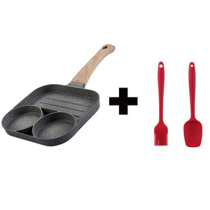 Non-stick Pan Four Hole Omelette Pan - Luxitt