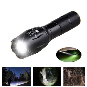 Zoomable Portable LED Flashlight