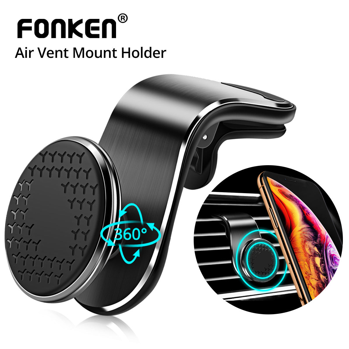 magnetic car phone holder