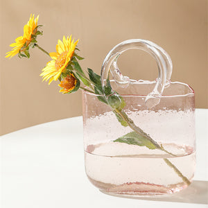 Bag Glass Vase