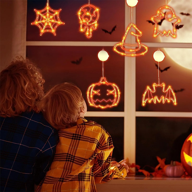 Halloween Window Hanging Lights