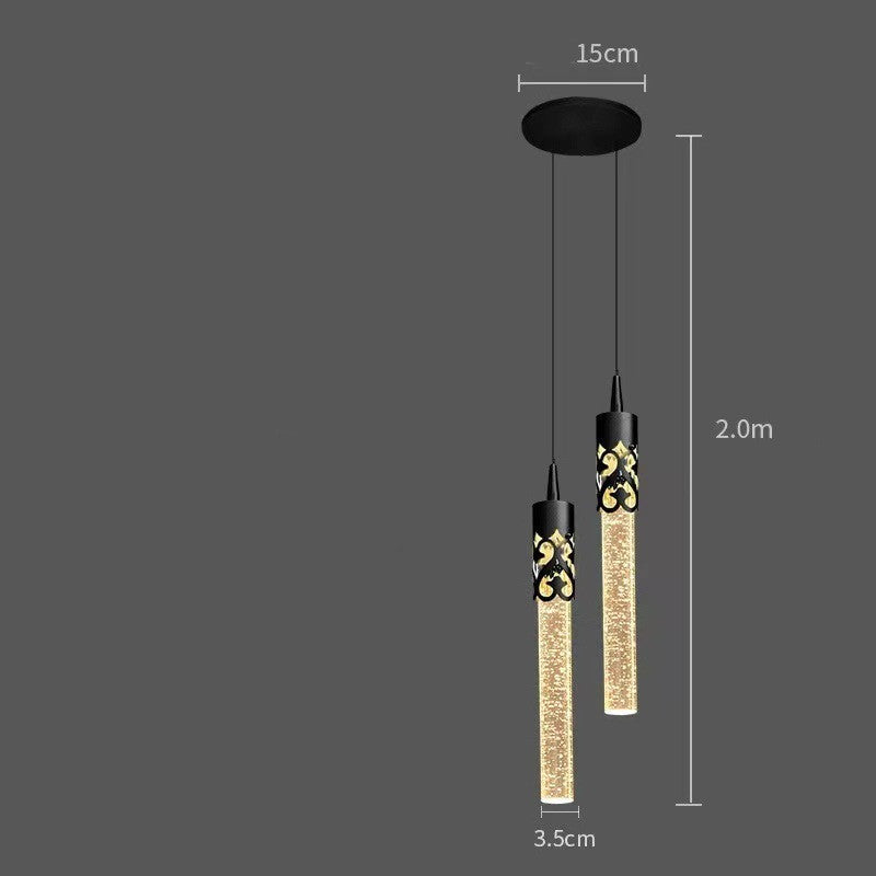 Luxurious Crystal Bedside Pendant Lamp - Luxitt