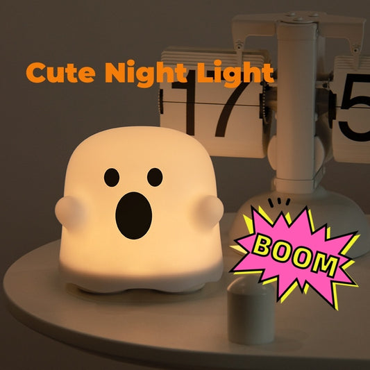 Silicone Happy Ghost Lamp