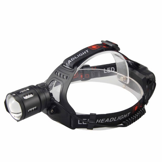 USB Rechargeable Zoomable Long-Range Outdoor Headlamp - Luxitt