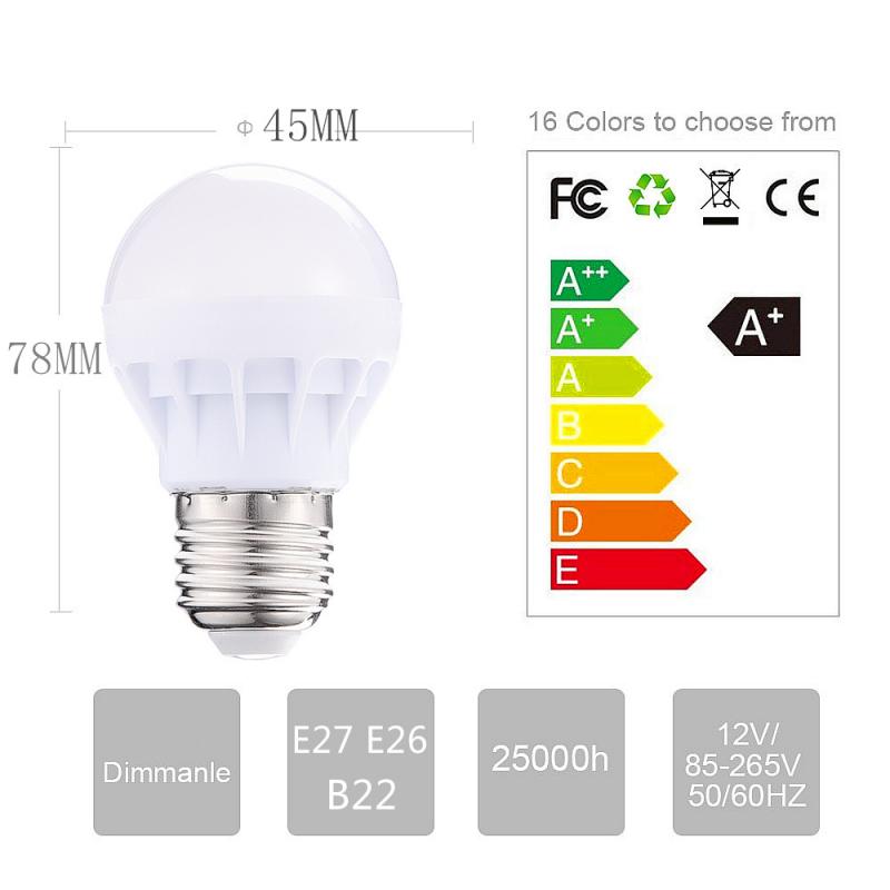 RainbowGlow RGB LED Bulb - Luxitt