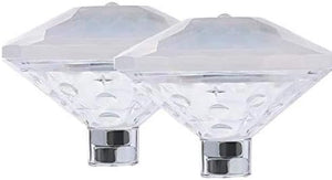 LED Diamond Waterproof Bathtub Swimming Pool Bath Lamp Water Drift