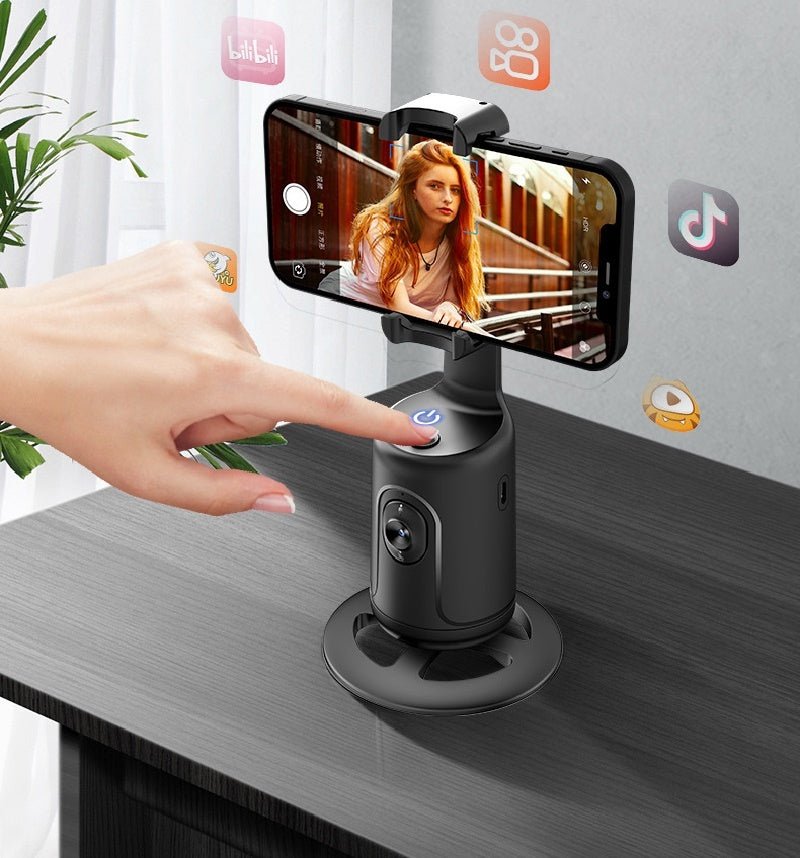 360 Auto Face Tracking Phone Holder - Luxitt