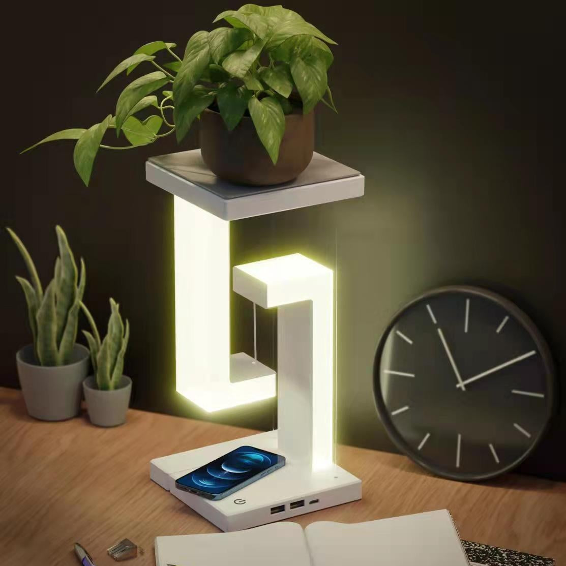 Smartphone Wireless Charging Suspension Table Lamp - Luxitt