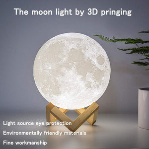 3D Moon Lamp - Luxitt