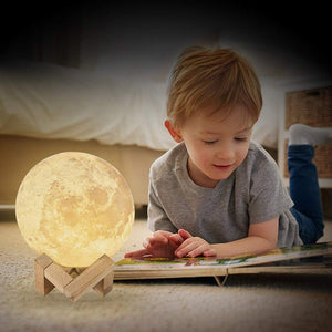 3D Moon Lamp - Luxitt