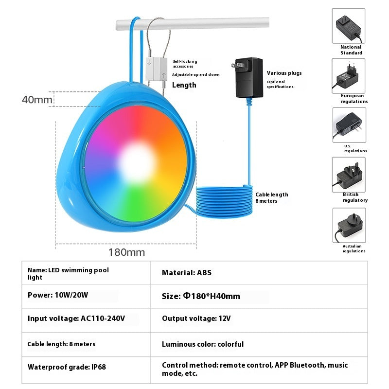 Hanging Pool Light