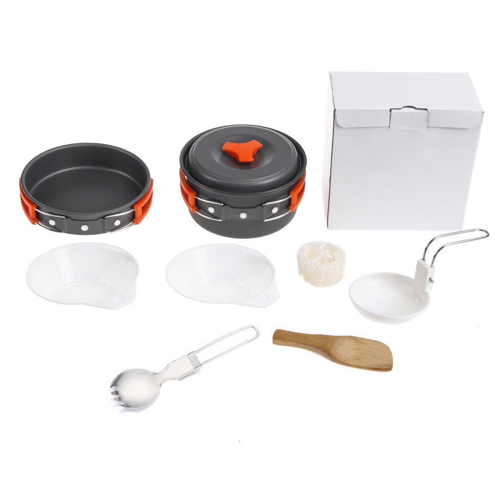 Outdoor cookware 1-2 people camping cookware set - Luxitt