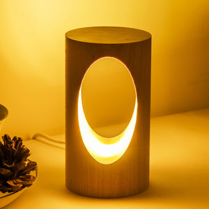 LED Reading Lamp Crafted from Solid Wood - Luxitt