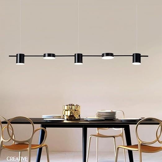 Scandinavian Style Minimalist Dining Room Creative Personality Three LED Pendant Lamp