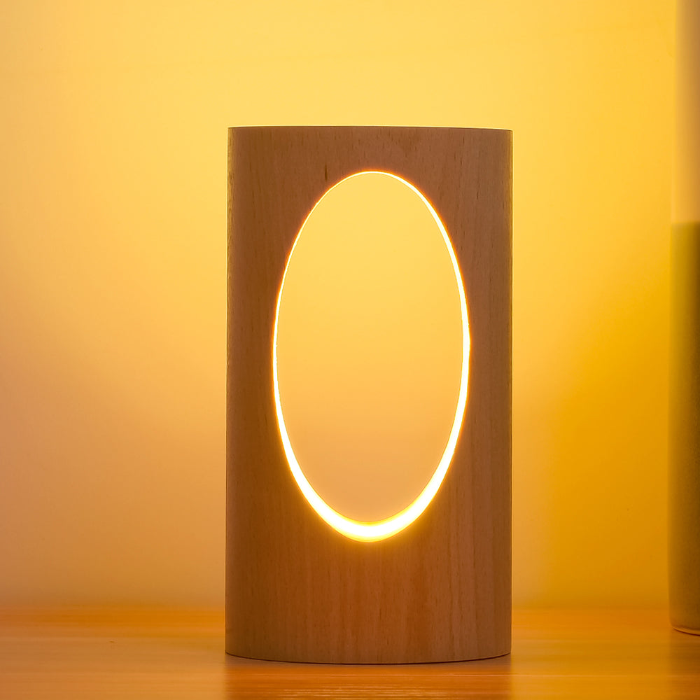 LED Reading Lamp Crafted from Solid Wood - Luxitt