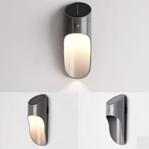 Solar-Powered Motion-Sensing LED Wall Light - Luxitt