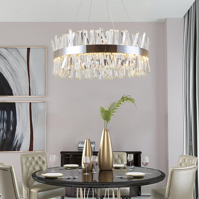 Generation Of Stainless Steel K9 Crystal Chandelier - Luxitt