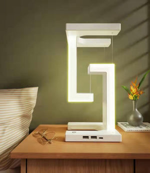 Smartphone Wireless Charging Suspension Table Lamp - Luxitt