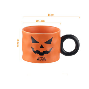 Halloween Ceramic Pumpkin Mug