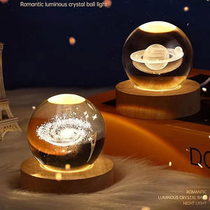 Crystal Ball Table Lamp