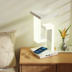 Smartphone Wireless Charging Suspension Table Lamp - Luxitt