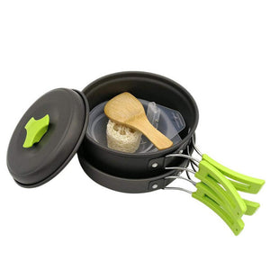 Outdoor cookware 1-2 people camping cookware set - Luxitt