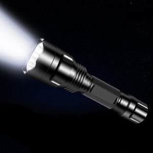 Aluminum Alloy Rechargeable LED Flashlight - Luxitt