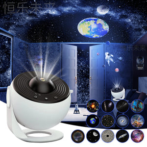 Night Light Galaxy Projector Starry Sky Projector 360 Rotate Planetarium Lamp For Kids Bedroom Valentines Day Gift Wedding Decor - Luxitt