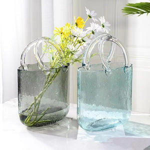 Bag Glass Vase