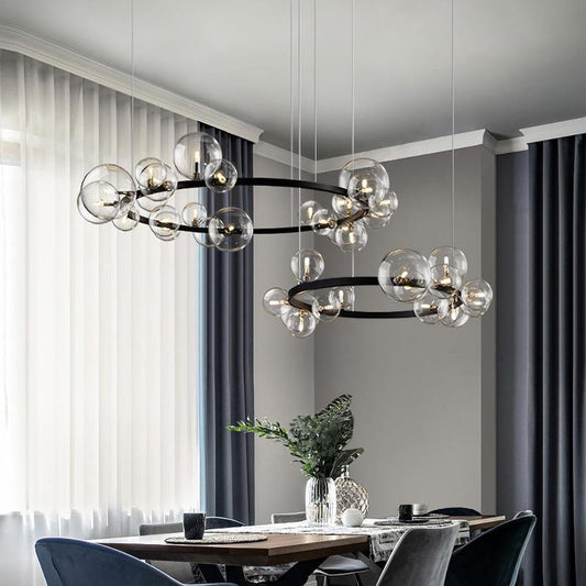 Glass Ball Chandelier - Luxitt