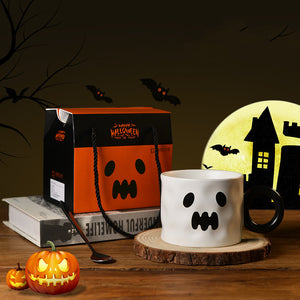 Halloween Ceramic Pumpkin Mug