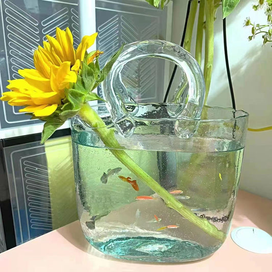 Bag Glass Vase