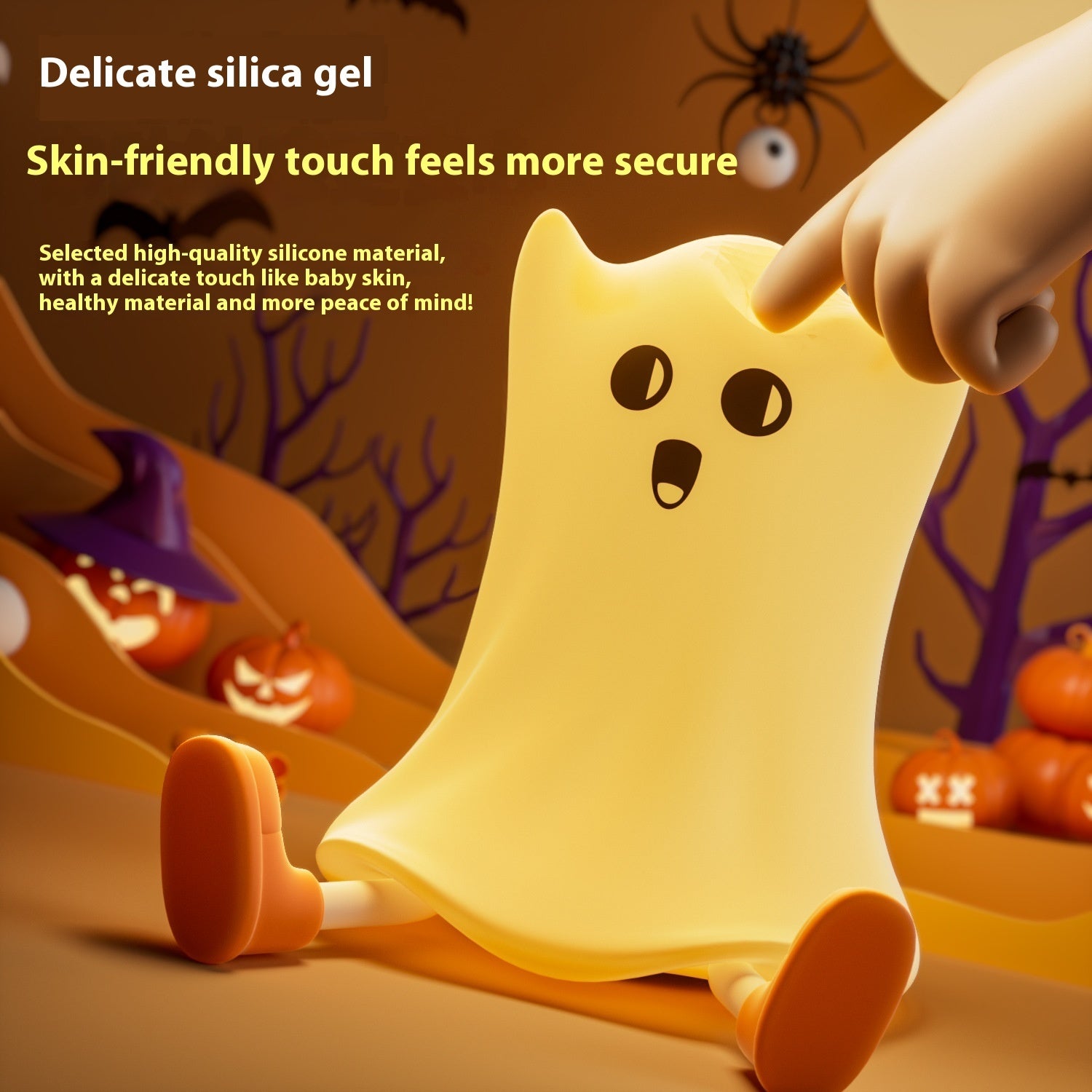 Ghost Silicone Night Light