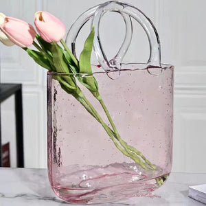 Bag Glass Vase