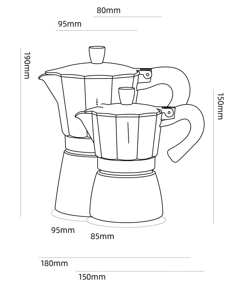 Manual Coffee Maker for Home and Outdoor Use - Luxitt