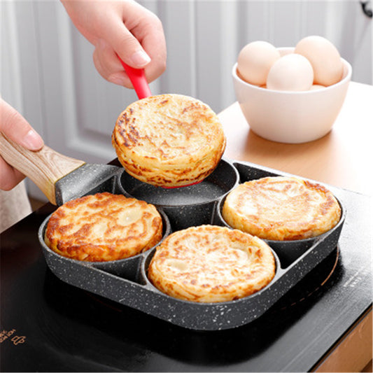 Non-stick Pan Four Hole Omelette Pan - Luxitt