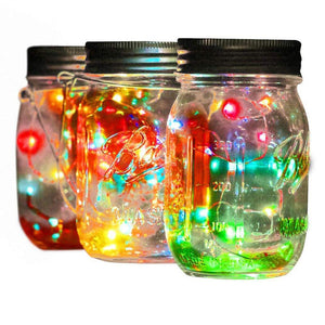 Decorative Solar Mason Jar Light String - Luxitt