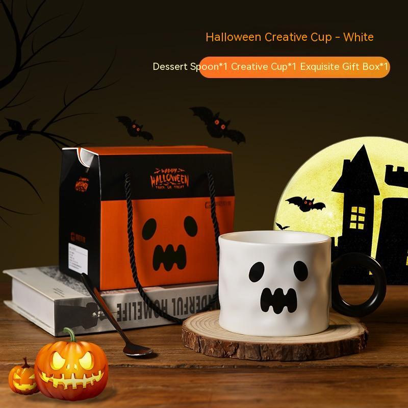 Halloween Ceramic Pumpkin Mug